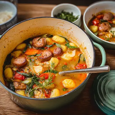 Gnocchi Eintopf: Einfaches, herzhaftes Familienrezept