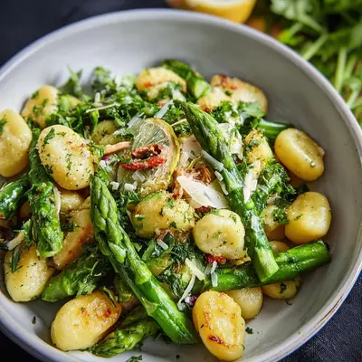 Gnocchi mit grünem Spargel: Würziges Frühlingsgericht