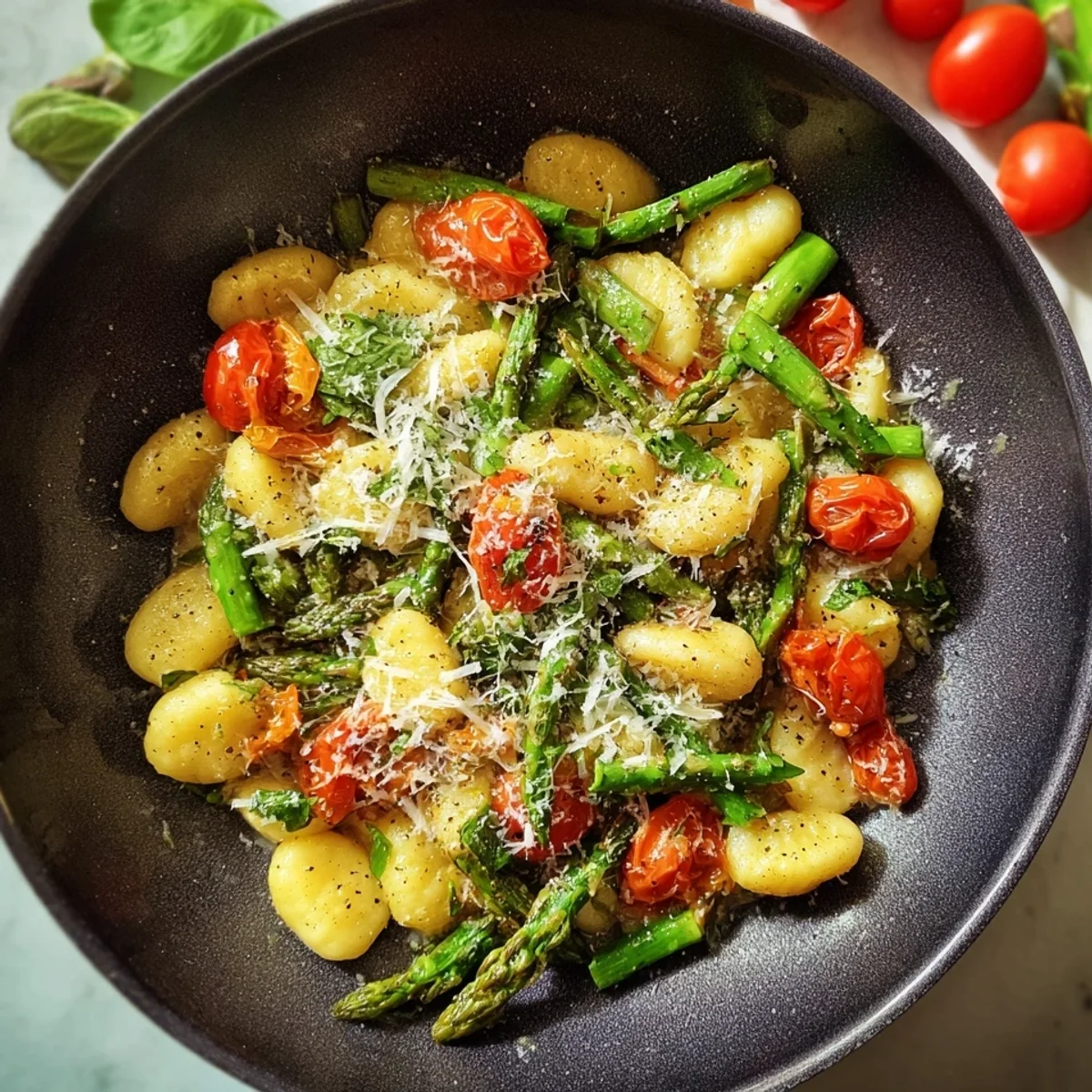 Gnocchi-Pfanne mit grünem Spargel: Schnell & Lecker