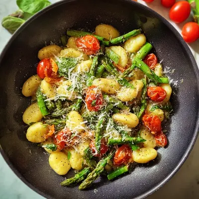 Gnocchi-Pfanne mit grünem Spargel: Schnell & Lecker