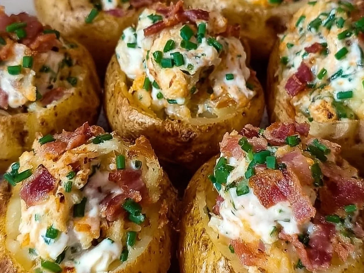 Herzhafte Ofenkartoffeln mit Füllung: Einfach & Lecker - Beitragsbild