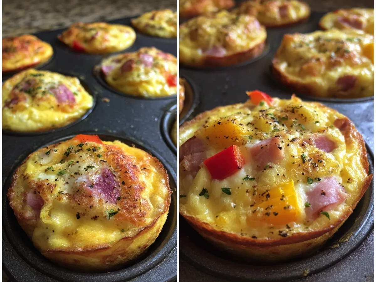Herzhafte Rührei-Muffins: Schnelles Frühstück für unterwegs - Beitragsbild