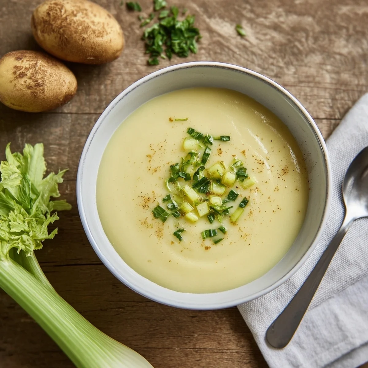 Kohlrabi-Cremesuppe: Einfach, schnell & lecker