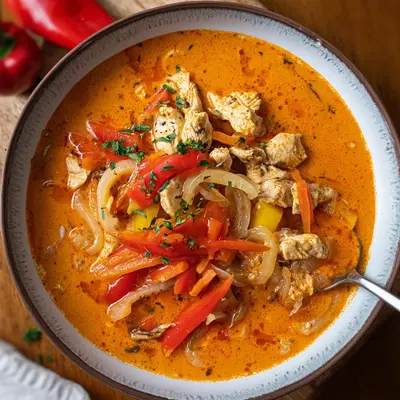 Low Carb Gyrossuppe mit Hähnchen: Schnell & Lecker