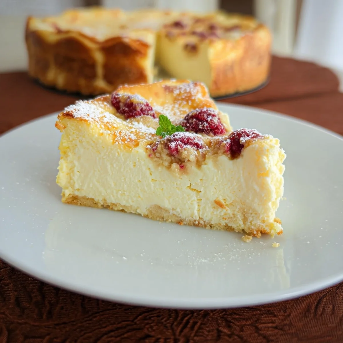 Low-Carb Käsekuchen ohne Boden: Lecker & einfach