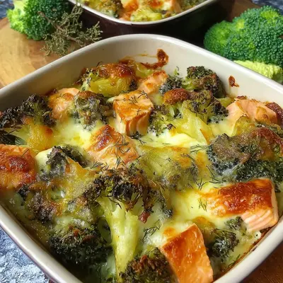 Low Carb Lachs Brokkoli Auflauf: Schnell & Gesund