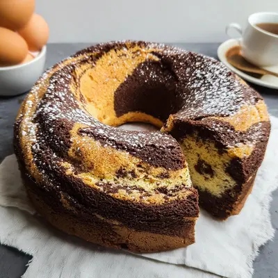 Low Carb Marmorkuchen: Zuckerfrei & Saftig Backen