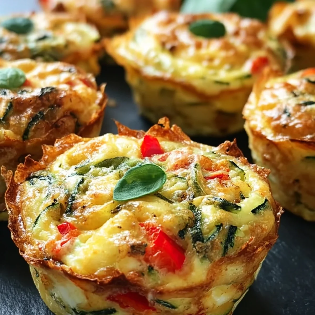 Mini-Quiches mit Gemüse: Ideal für Brunch & Familie