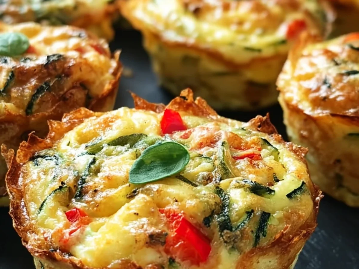 Mini-Quiches mit Gemüse: Ideal für Brunch & Familie - Beitragsbild