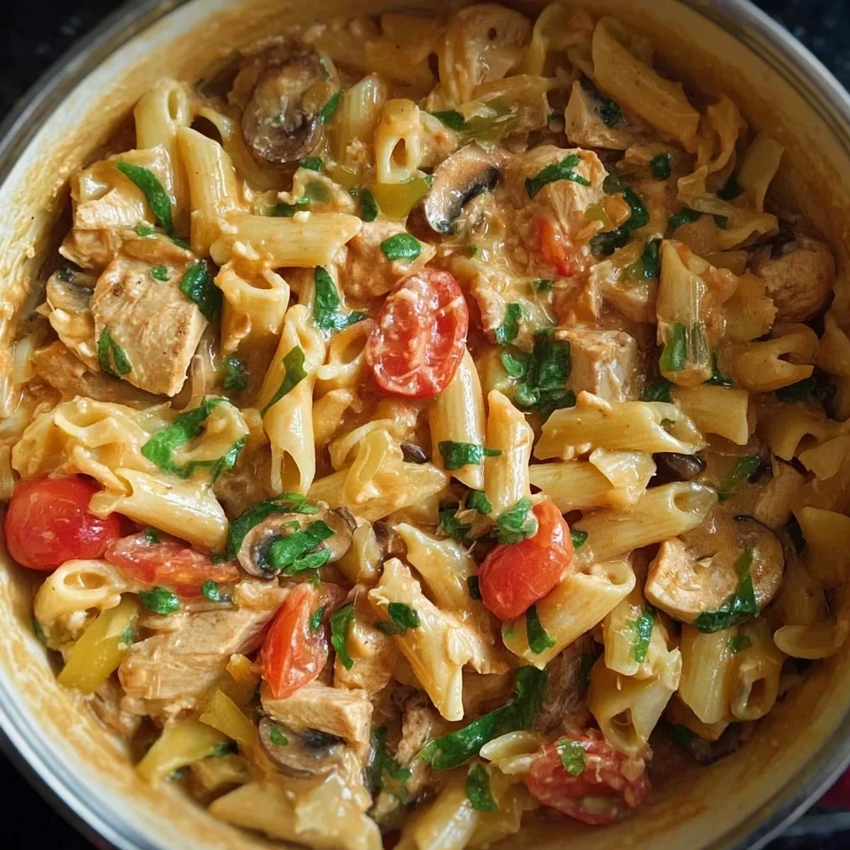 One Pot Pasta mit Huhn: Schnelles & einfaches Familienrezept