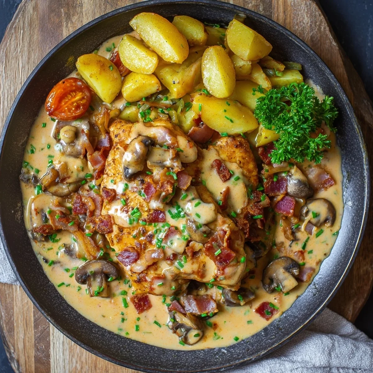 Pute nach Holzfäller Art: Herzhaftes Familienrezept