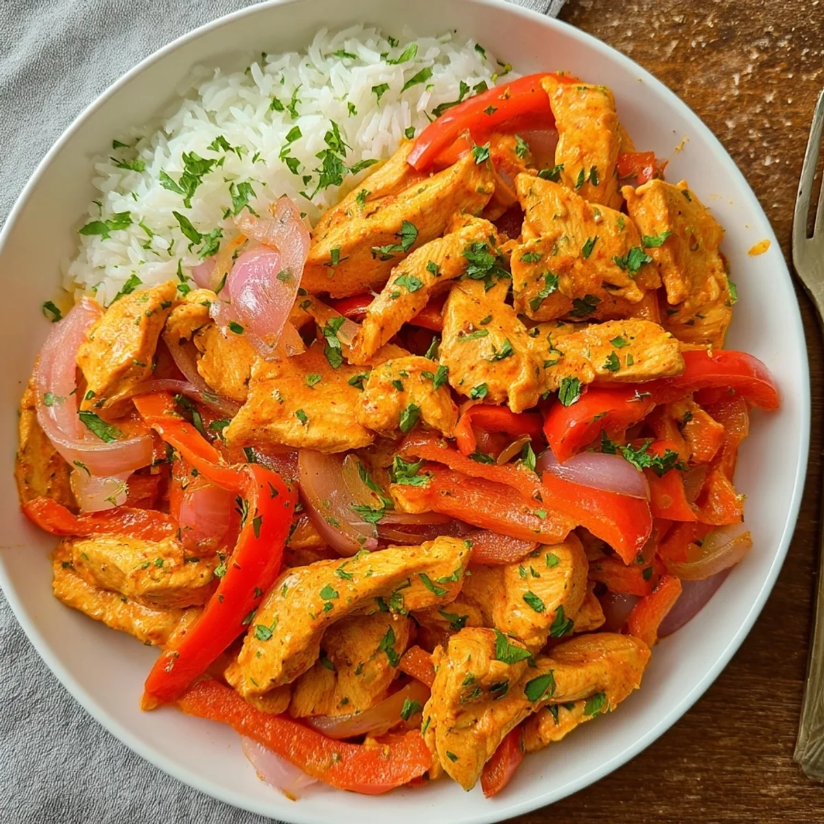 Putengeschnetzeltes mit Paprika: Einfach & Schnell