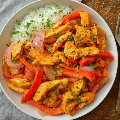 Putengeschnetzeltes mit Paprika: Einfach & Schnell