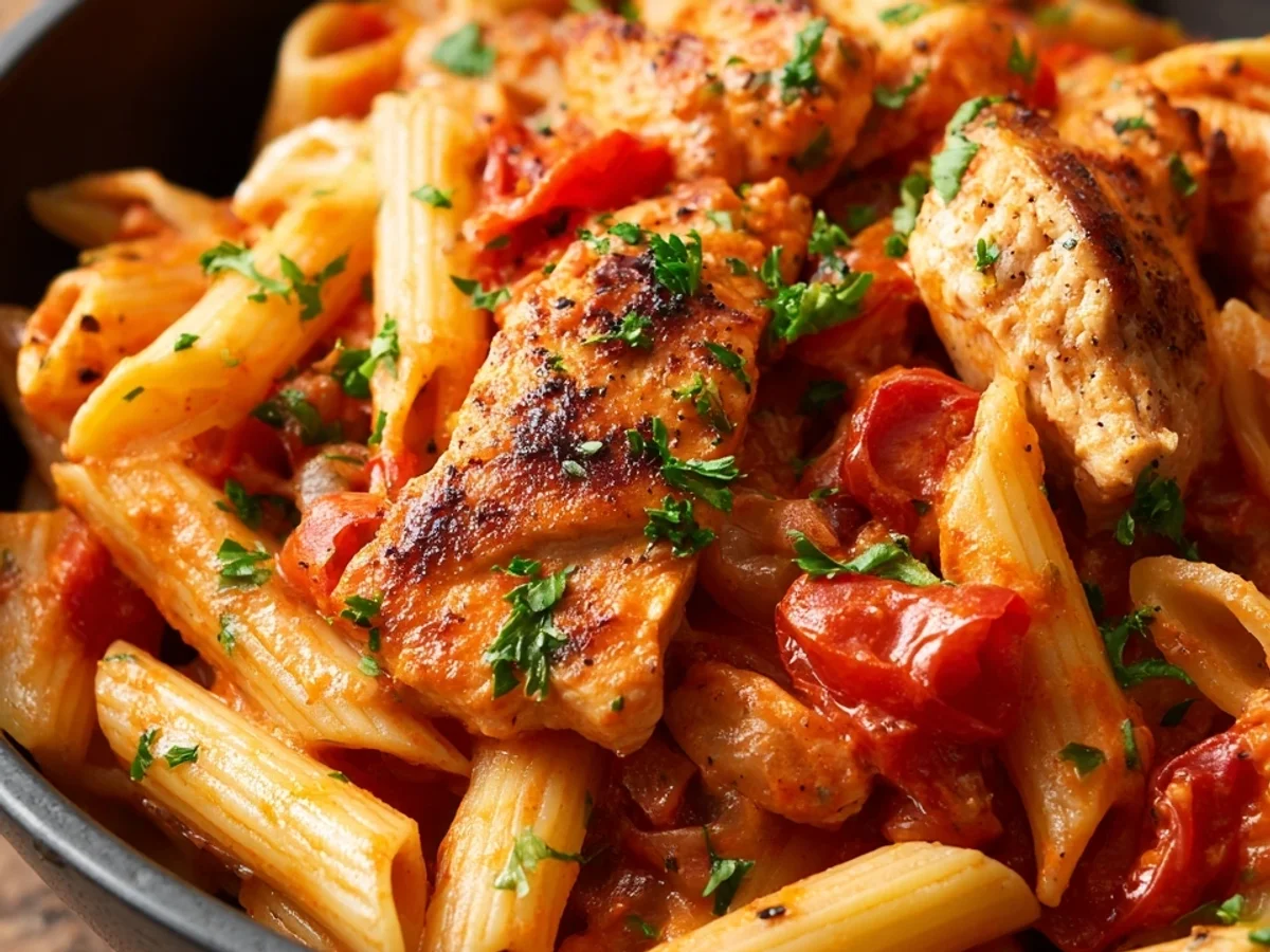 Putenpenne Rezept: Lecker & Einfach - Beitragsbild