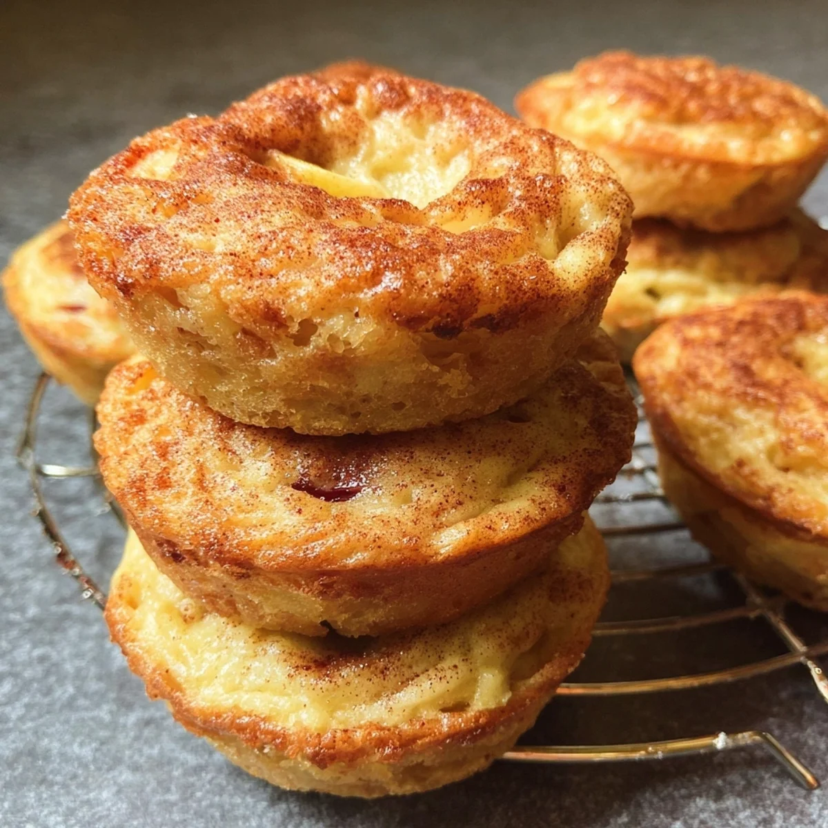 Saftige Apfelküchlein ohne Zucker: Gesund & Lecker