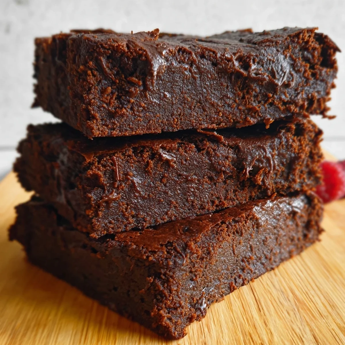 Saftige Protein Brownies ohne Zucker | Kalorienarm & Fudgy