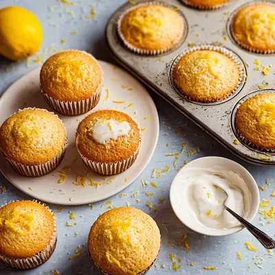 Saftige Zitronenmuffins mit Öl: Einfach & schnell
