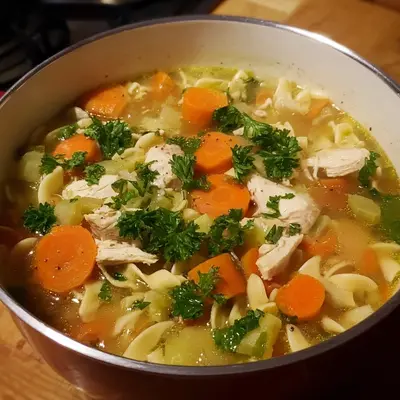 Schnelle Hühnersuppe: Einfaches Rezept für die Familie
