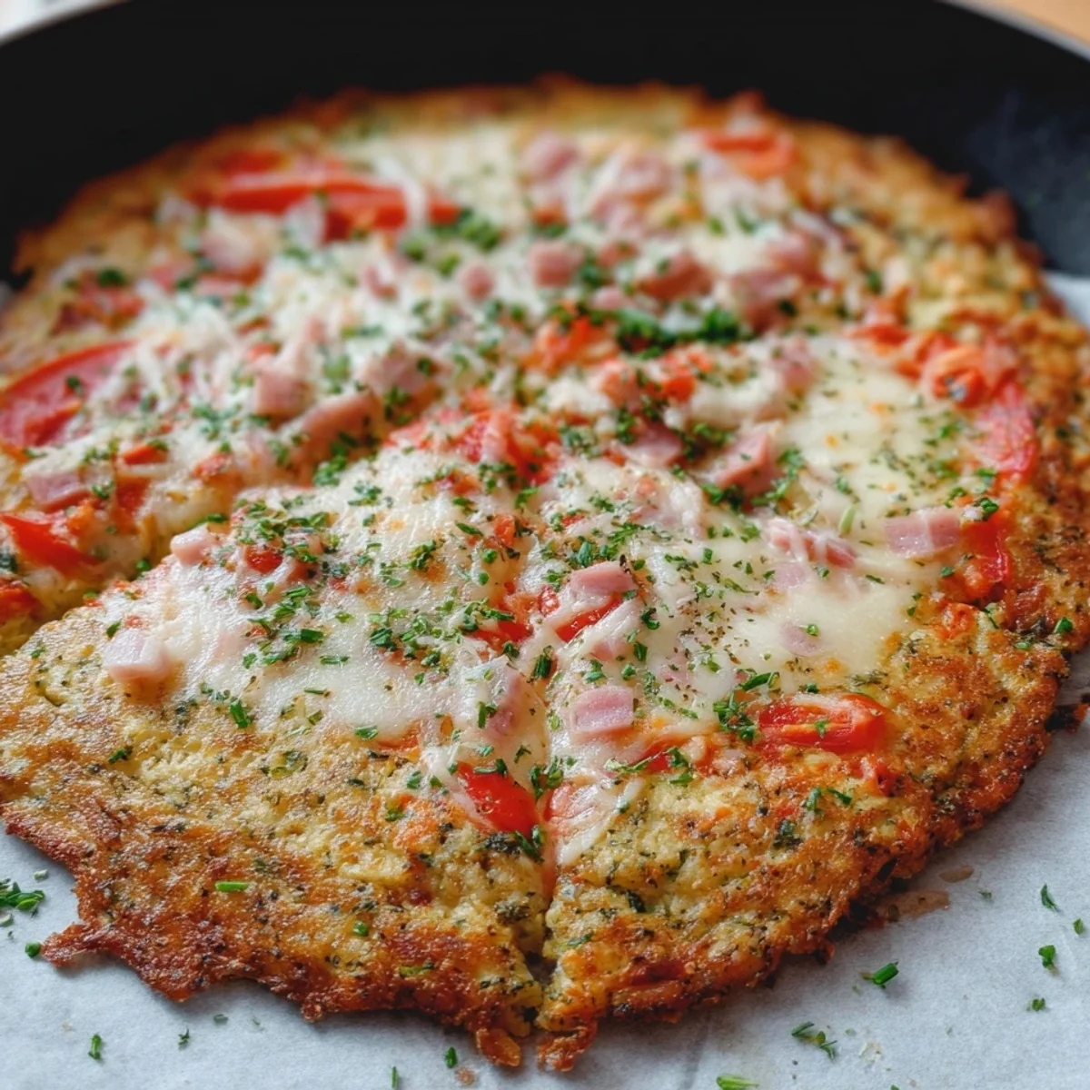 Schnelle Protein-Schüttelpizza ohne Mehl