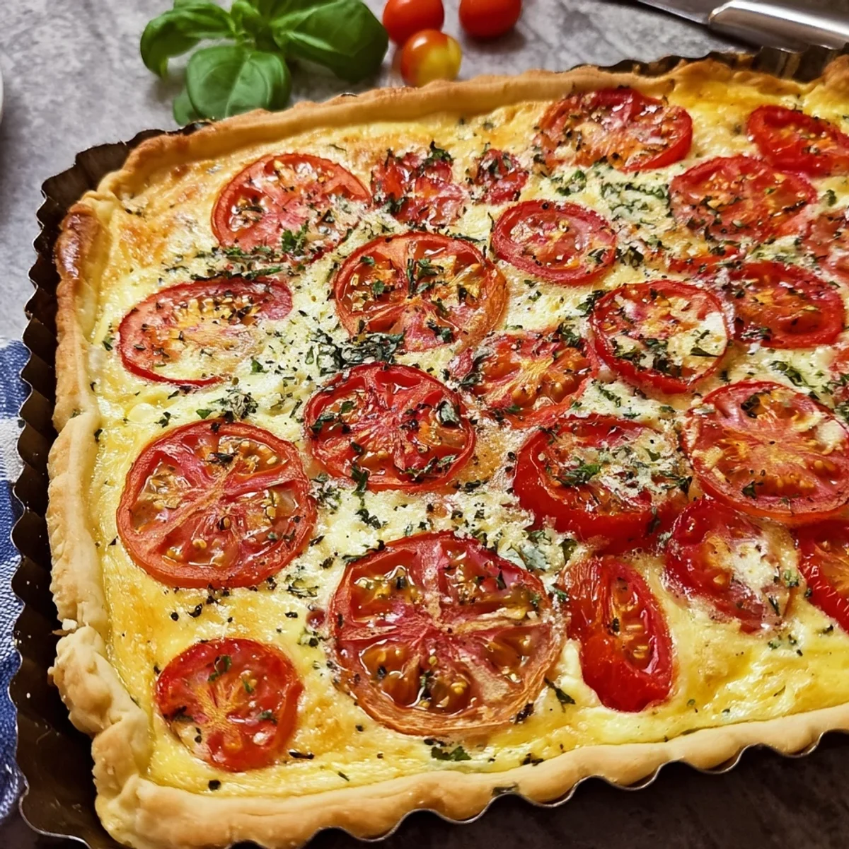Schnelle Tomaten Quiche: Einfach & lecker selbst gemacht