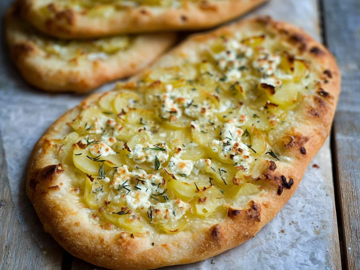 Schwäbische Dinnete: Herzhaft mit Kartoffeln & Käse - Beitragsbild