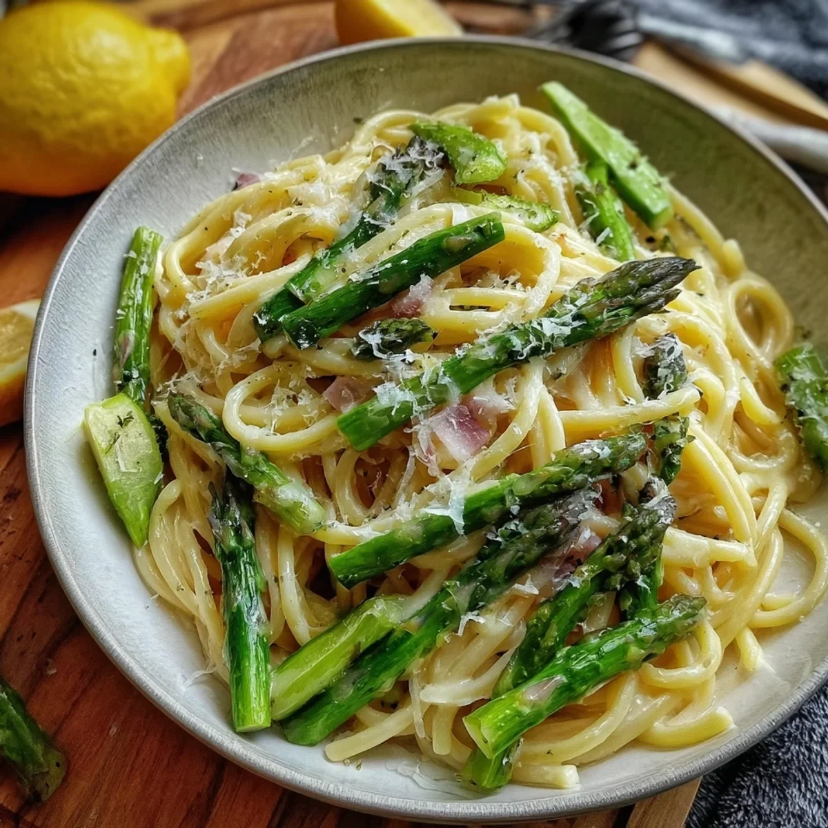 Spargel Pasta Rezept: Schnelles Frühlingsgericht