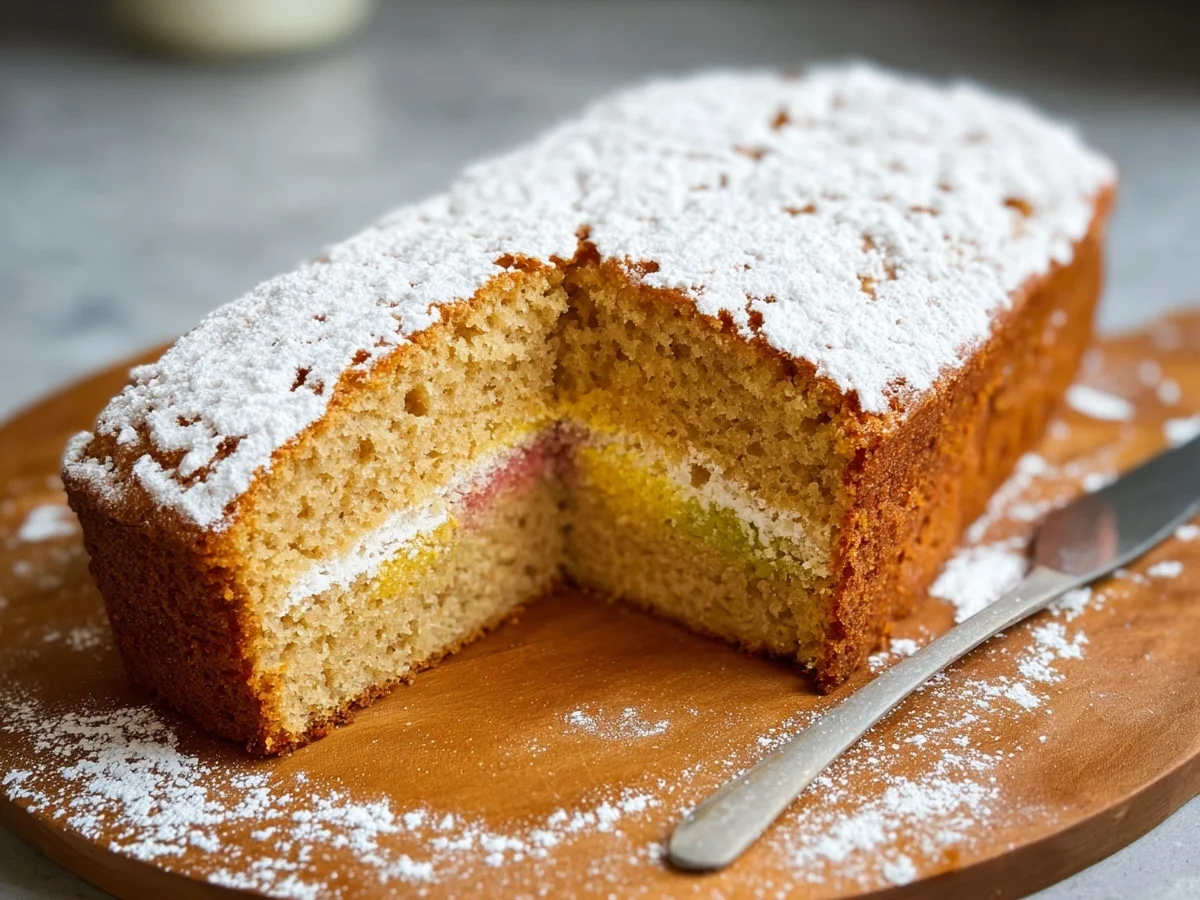 Veganer Rührkuchen ohne Ei: Einfach & Saftig - Beitragsbild
