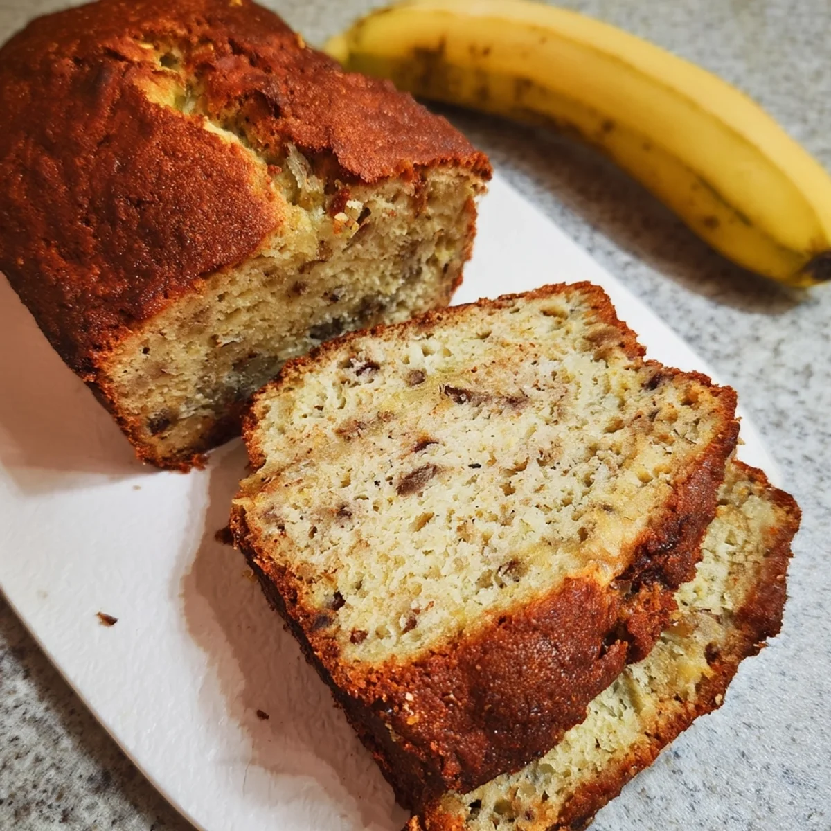 Veganes Bananenbrot: Kalorienarm & zuckerfrei backen