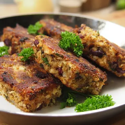 Vegetarische Kidneybohnen-Frikadellen: Familienrezept