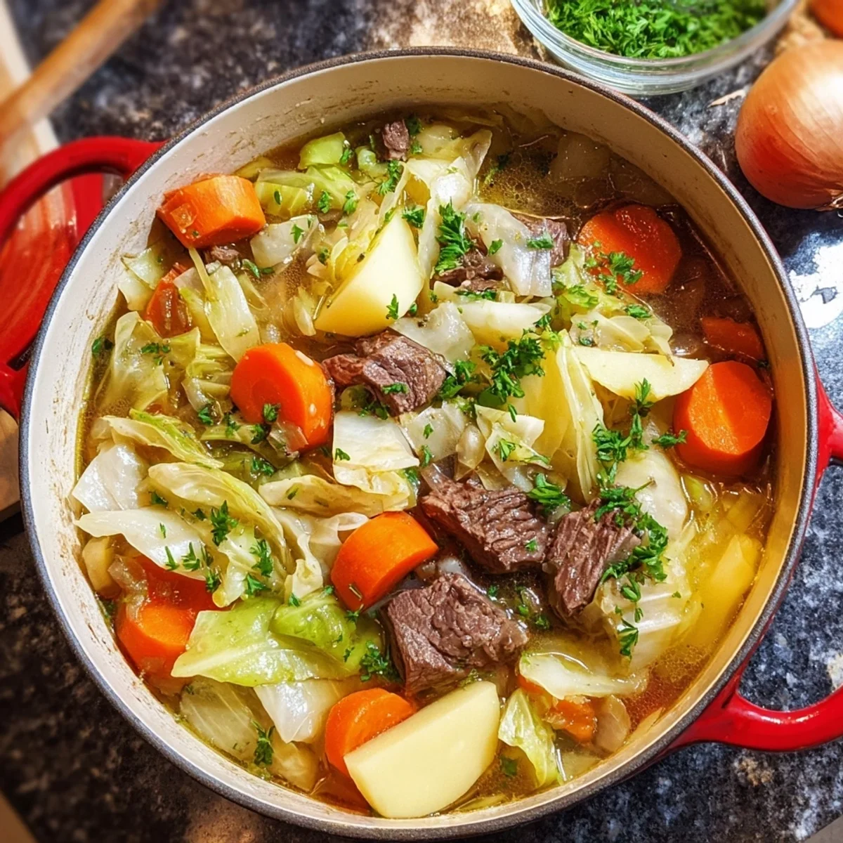 Weißkrauteintopf mit Rindfleisch: Herzhaft & Klassisch