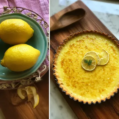 Zitronentarte Rezept: Saftig & einfach französisch